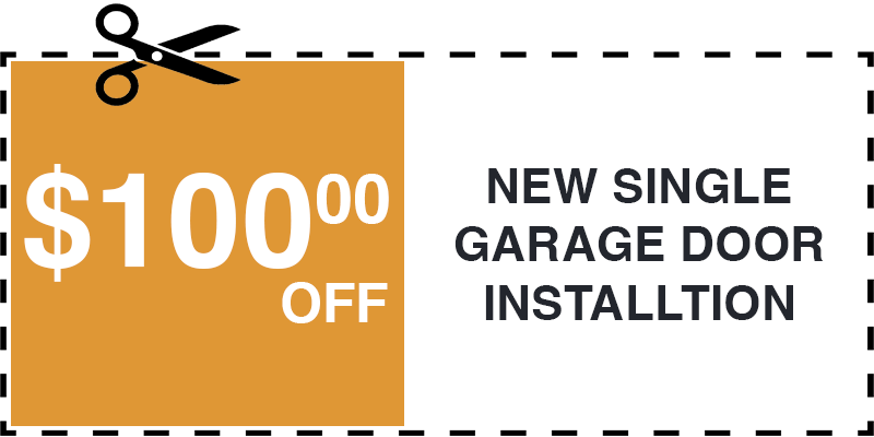 100 off garage door repair Oceanside