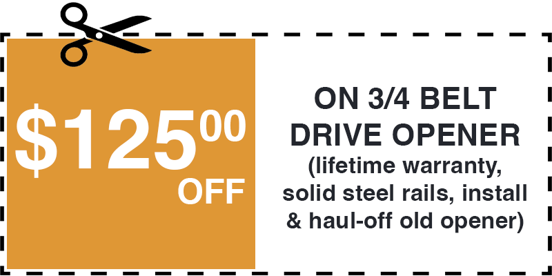 125 off garage door opener Oceanside