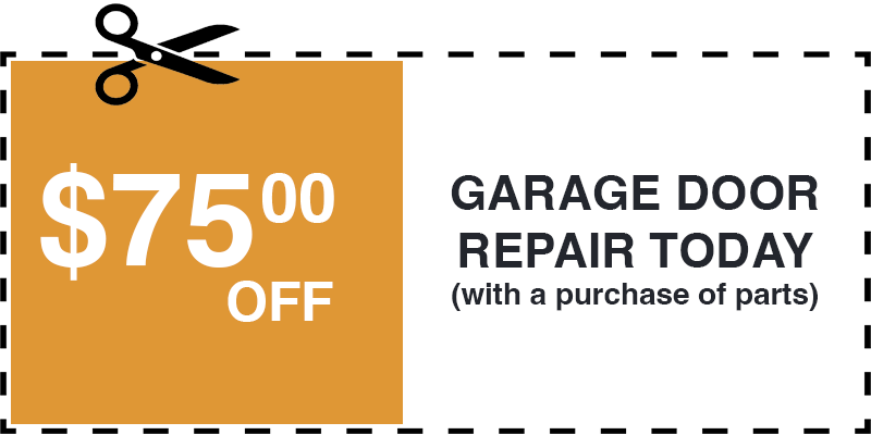 75 off garage door repair Oceanside