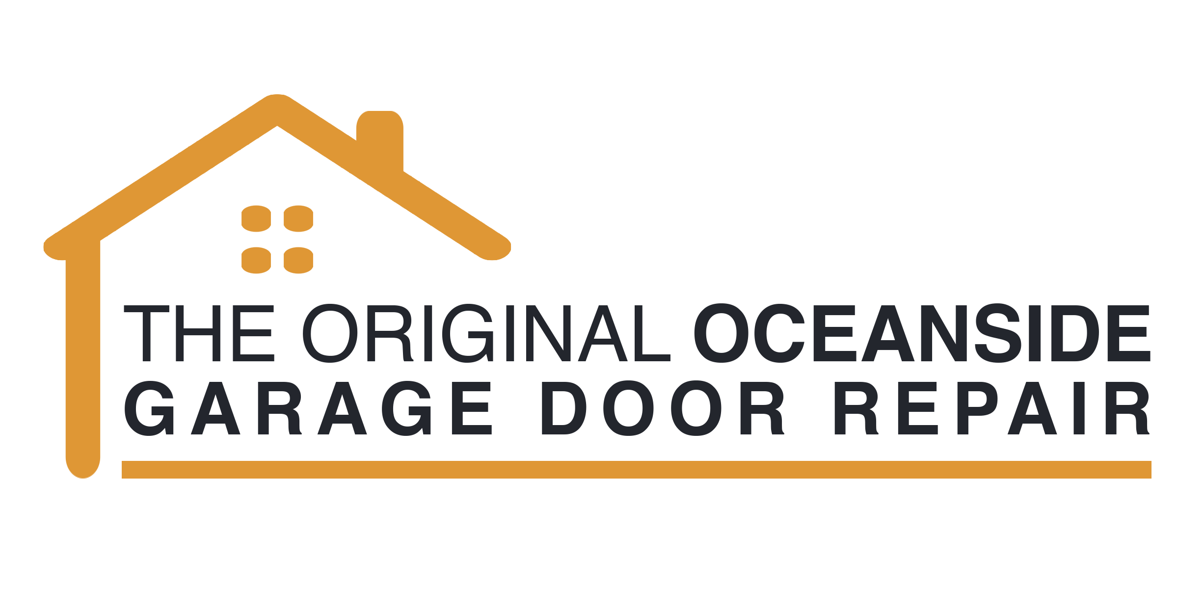 the original garage door repair Oceanside logo